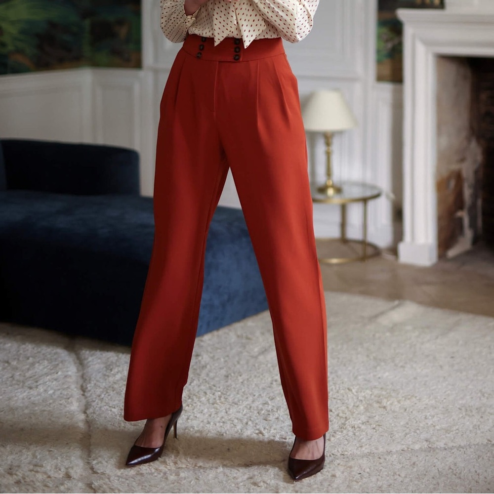 Gaala Paris Madison Long Pants in Rust